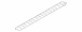 Door Sill Plate Scuff - Left