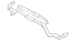 Radiator Support Tie Bar End - Front