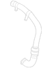 Air Duct Turbocharger Intercooler Pipe - 2.0L