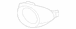 Fog Light Trim Grille - Right, Front