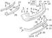 Bumper Impact Absorber Bracket - Rear