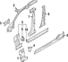 Body B-Pillar Reinforcement B Pillar Panel - Right, Inner