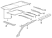 Roof Header Panel - Front, Rear, Inner