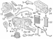Hvac Unit Case Evaporator - 3.0L (AT)
