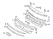 Grille Molding - Front
