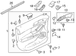Door Interior Trim Panel - Right, Front, Lower (Limited)