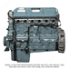 3/4 Engine Series 60 12.7L EPA-02 6067MK6E DDEC-4 with Flat Brake