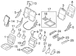 Seat Cushion Foam Pad - Left, Rear