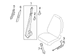 Seat Belt Lap and Shoulder - Right, Front