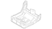 Seat Frame Cushion And Spring - Right, Rear