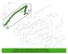 Door Window Molding Decal - Right, Rear
