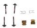 Super Duty 2017-2022 Front Molded Splash Guards with Ford Oval Logo