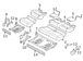 Seat Cover Cushion - Left, Rear (Premium)