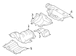 Floor Pan Heat Shield - 1.5L