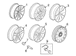 Wheel Rim 20 X 8 Machined, 8.0 Euro Flange