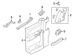 Door Window Belt Weatherstrip - Right, Rear