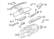 Cover Panel Instrument Top <br>Instrument - Outer
