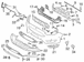 Radiator Support Air Deflector Stone - Front
