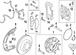 Disc Brake Pad Set Lining Kit - Front