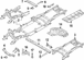 Chassis Frame Reinforcement Trailer Coupling Support Bracket - Left