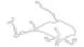 Parking Distance Aid Sensor Wire