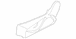 Seat Trim Panel Shield - Left, Front, Driver