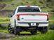 F-150 Lightning 2022-2023 Gatorback Rear Pair Splash Guards with Black Ford Oval on Gunmetal