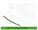 Grille Molding Finish Panel - Front, Upper
