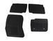 Fusion 2013-2017 Black 4pc All Weather Rubber Floor Mats