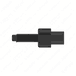 M10 x 1.5 x 60.0 Oil Pan Extender Bolt for S60