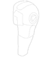 Automatic Transmission Shift Lever Knob Handle - 3.5L (AT)