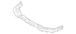 Valance Panel Bumper - Front, Upper