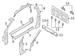 Floor Side Rail Member - Right, Front, Inner