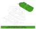 Seat Cover Cushion - Rear