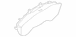 Instrument Panel Lens Fuel And Temperature Gauge Mask - Inner (BEV)