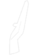 Folding Seat Latch - Right, Rear, Back