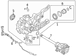 Drive Axle Differential Carrier - Front, Center 3.0L