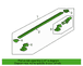 Running Board Step - Left 119/3023MM base (Regular Wagon)