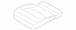 Seat Cover Cushion - Right, Rear