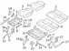 Seat Cover Cushion - Right, Rear