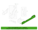 Rocker Panel Reinforcement Floor Sidemember - Left, Inner (Convertible)