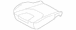 Seat Cover Cushion - Left, Front
