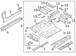 Floor Side Rail Reinforcement Rocker Panel - Left, Right, Front