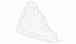 Bumper Grille - Right, Front, Lower