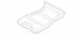 Console Lid Bracket Frame