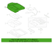 Seat Cover Cushion - Left, Front