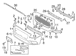 Bumper Impact Absorber Isolator - Front