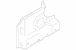 Body A-Pillar Reinforcement Panel (Convertible, Coupe)