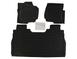 Super Duty 2023-2024 Black 3-Piece Tray Style Floor Liner for Carpet Flooring, for CrewCab w/o Underseat Storage Box