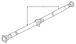 Drive Shaft Prop - Rear 2.3L